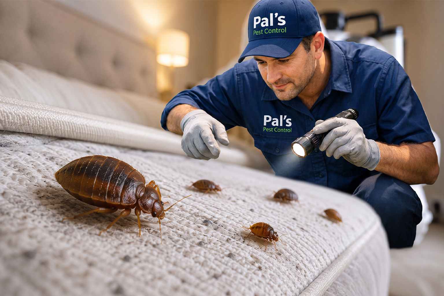 Get peace of mind with professional bed bug control